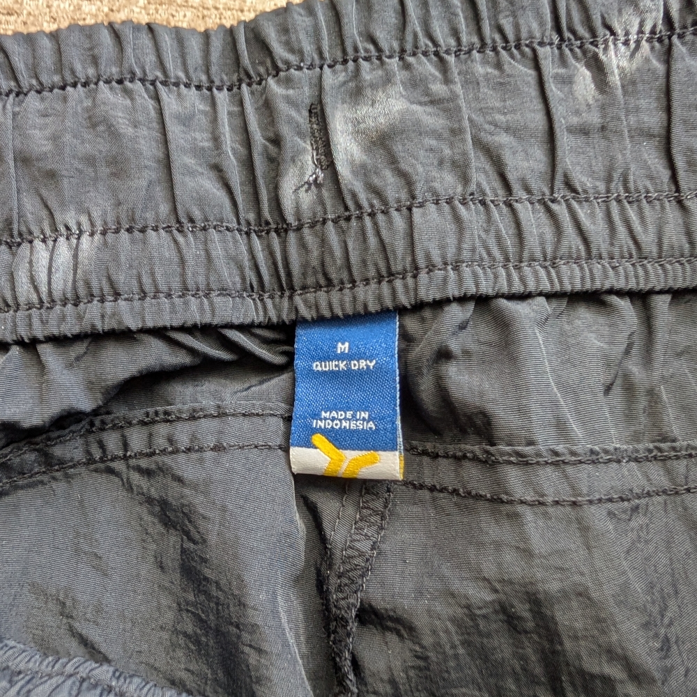 Unisex Quick-Dry Black Pants
